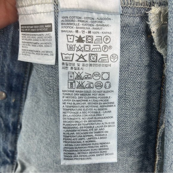 Levi’s Trucker Denim Jean Jacket Men’s Size XL Style # 723340139 - Picture 6 of 12